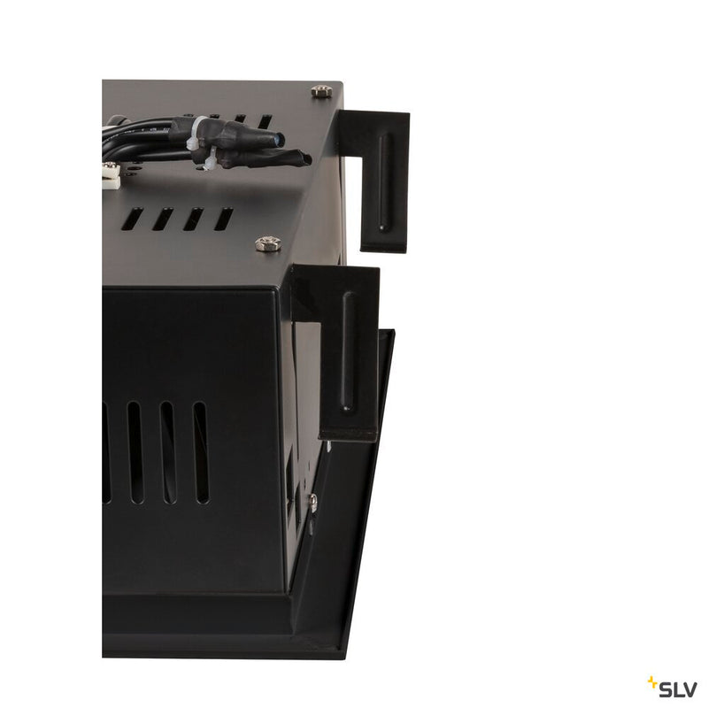 SLV 1008574 KADUX, recessed ceiling light, double, 4000 K, DALI 2, touch, 30°, black