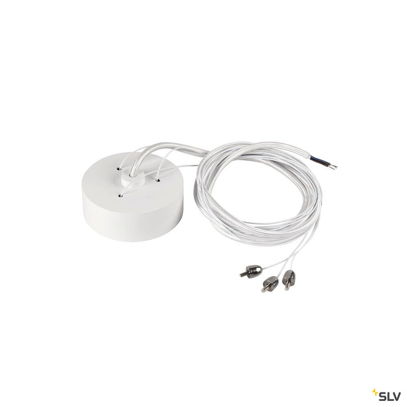 SLV 1008588 DECONA, suspension kit, pendant length 150 cm, white