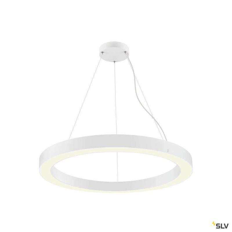 SLV 1008596 MEDO® RING 90, pendant light, pendant length 300 cm, 3000/4000 K, 110°, PHASE, white