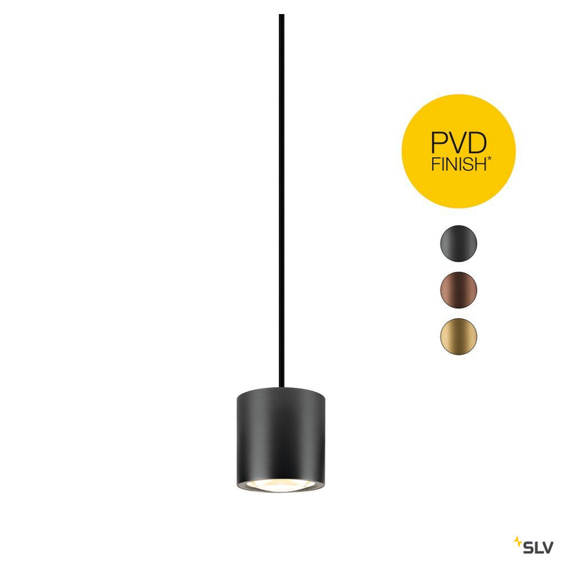 SLV 1008615 OCULUS, pendant light, pendant length 250 cm, 2000-3000 K, 100°, dim-to-warm, PHASE, dark bronze