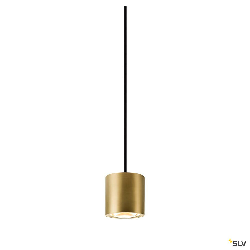 SLV 1008616 OCULUS, pendant light, pendant length 250 cm, 2000-3000 K, 100°, dim-to-warm, PHASE, brass
