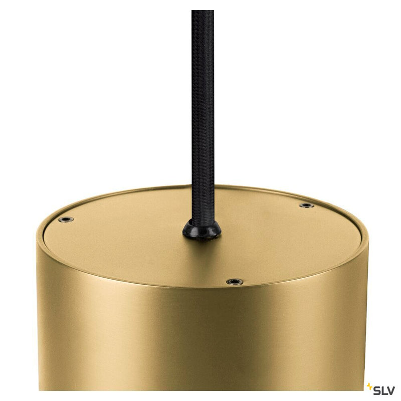 SLV 1008616 OCULUS, pendant light, pendant length 250 cm, 2000-3000 K, 100°, dim-to-warm, PHASE, brass