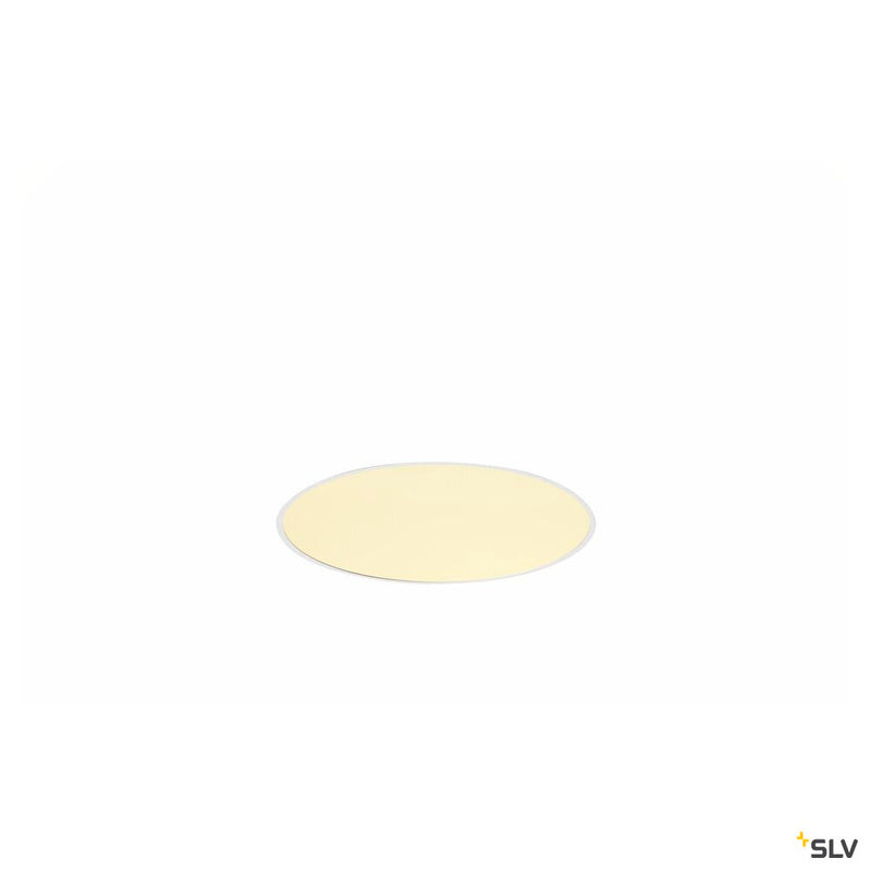 SLV 1008630 MEDO® 30, recessed ceiling light, frameless, 3000/4000 K, 70°, IP20, round, white