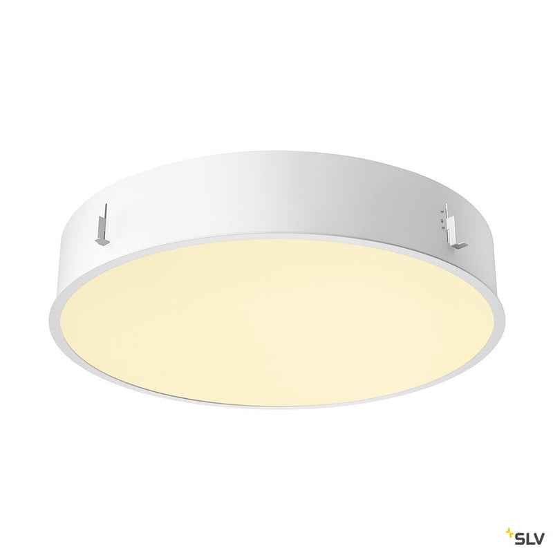 SLV 1008633 MEDO® 60, recessed ceiling light, frame, 3000/4000 K, 80°, IP20, round, white