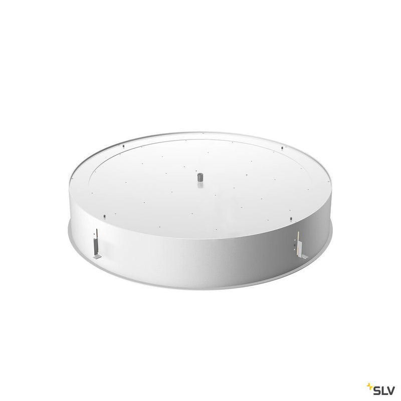 SLV 1008633 MEDO® 60, recessed ceiling light, frame, 3000/4000 K, 80°, IP20, round, white