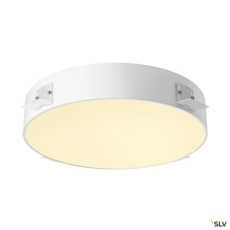 SLV 1008634 MEDO® 60, recessed ceiling light, frameless, 3000/4000 K, 80°, IP20, round, white