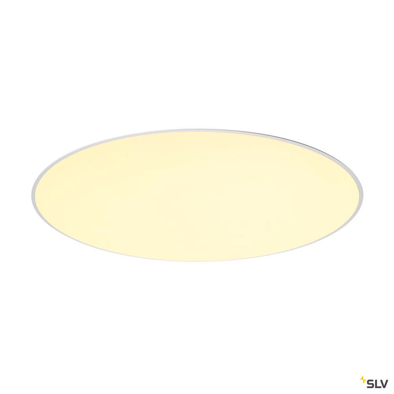 SLV 1008635 MEDO® 90, recessed ceiling light, frame, 3000/4000 K, 80°, IP20, round, white