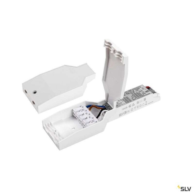 SLV 1008673 Strain relief through-wirable, for DALI dimmable drivers: 1008666, 1008667, 1008668