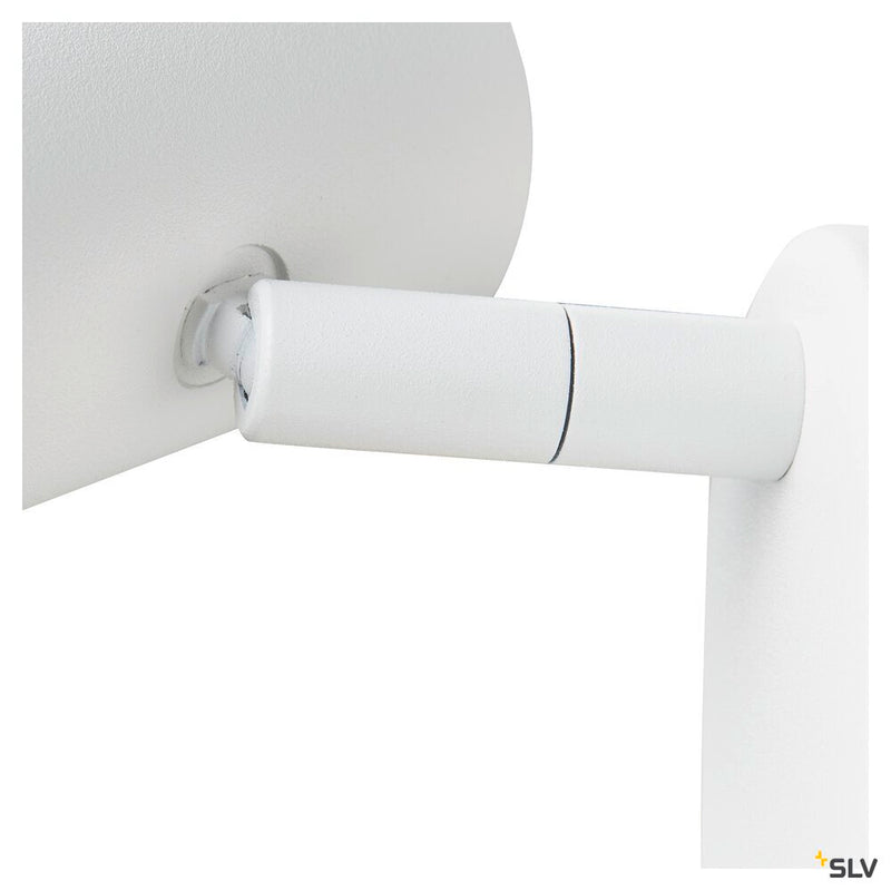 SLV 1008703 NOBLO®, wall and ceiling-mounted light, single, round, 2000-3000 K, 8 W, dim-to-warm, PHASE, 36°, white