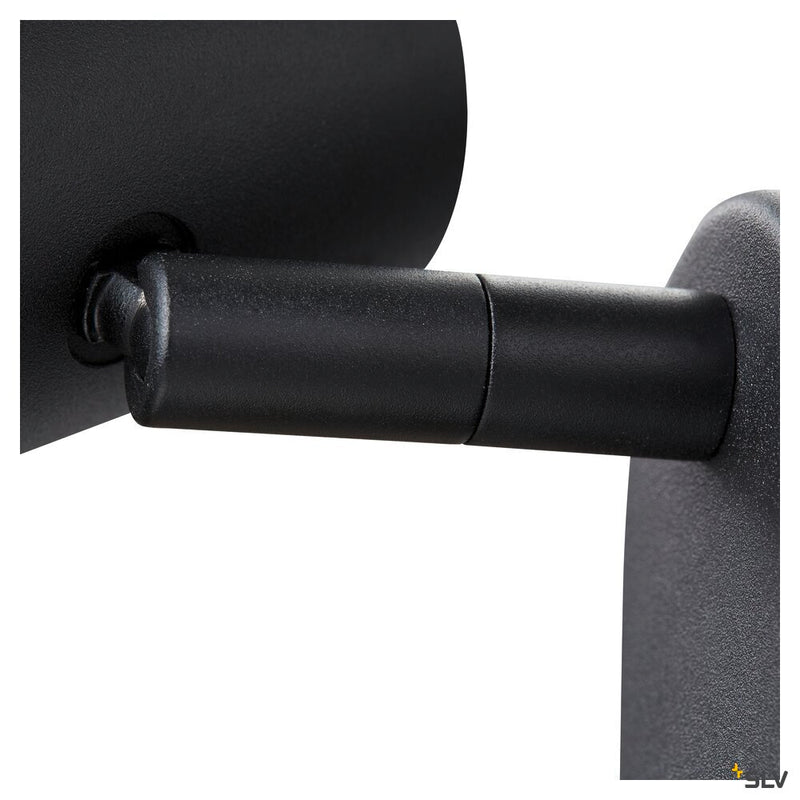 SLV 1008718 NOBLO®, wall and ceiling-mounted light, single, round, 2700 K, 6 W, PHASE, 32°, black