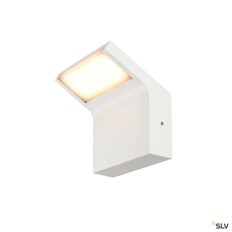 SLV 1008722 ORDI II, WL, Wall-mounted light, Square, 2200/3000 K, IP65, White