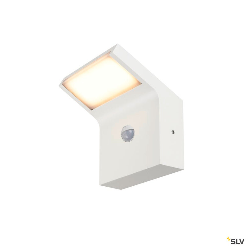 SLV 1008724 ORDI II, WL, SENSOR, Wall-mounted light, Square, 2200/3000 K, IP54, White