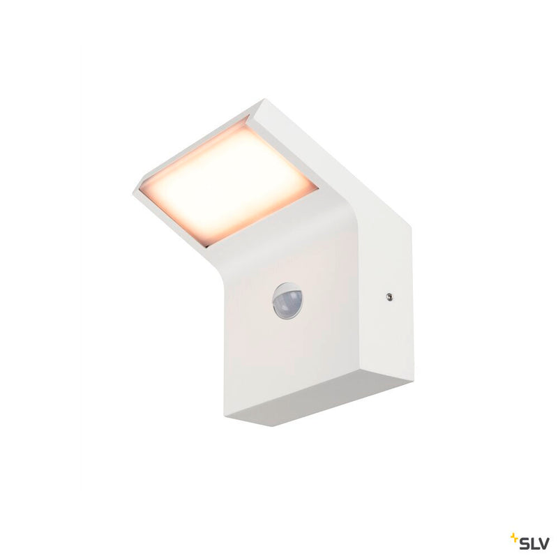 SLV 1008724 ORDI II, WL, SENSOR, Wall-mounted light, Square, 2200/3000 K, IP54, White