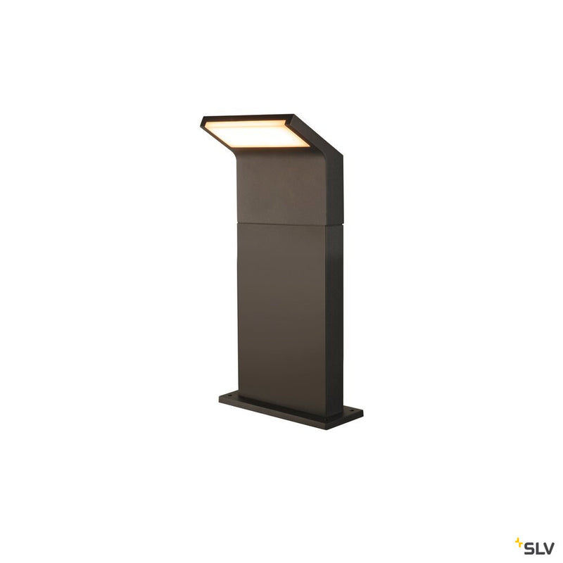 SLV 1008725 ORDI II, POLE 45, outdoor free-standing light, angular, 2200/3000 K, IP65, black