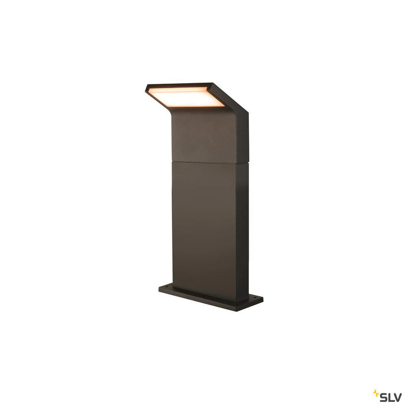 SLV 1008725 ORDI II, POLE 45, outdoor free-standing light, angular, 2200/3000 K, IP65, black