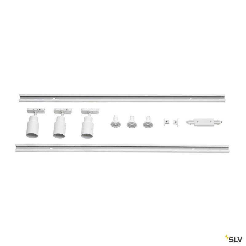 SLV 1008902 PURI 2.0, 1Ph., Triple Track Set, QPAR51, White