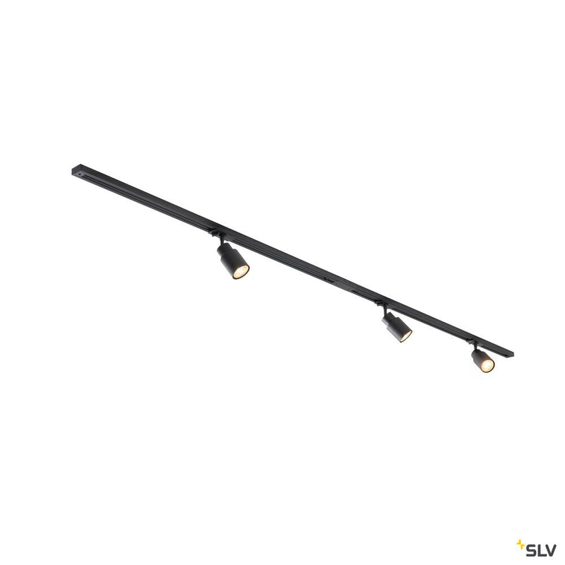 SLV 1008903 PURI 2.0, 1Ph., Triple Track Set, QPAR51, Black