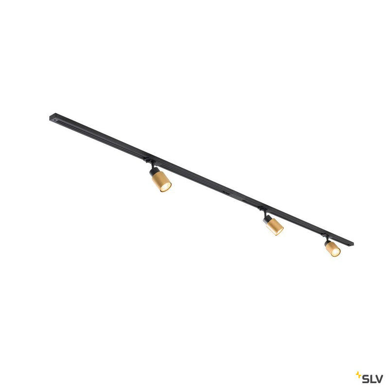 SLV 1008904 PURI 2.0, 1Ph., Triple Track Set, QPAR51, Gold/Black