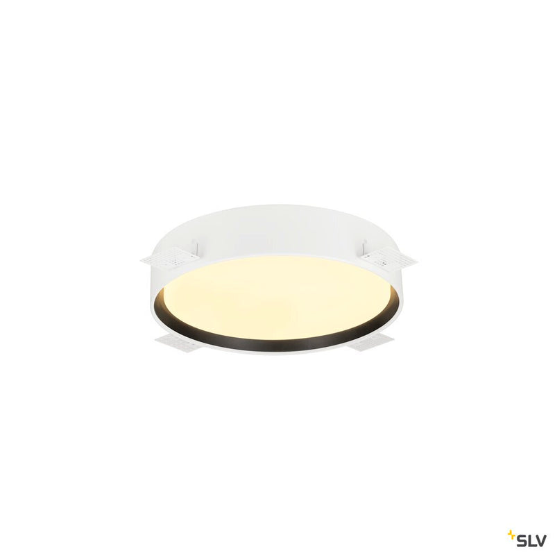 SLV 1008918 DECONA 30, CL, PHASE, Ceiling-mounted light, Round, 3000/4000K, 17 W, Black