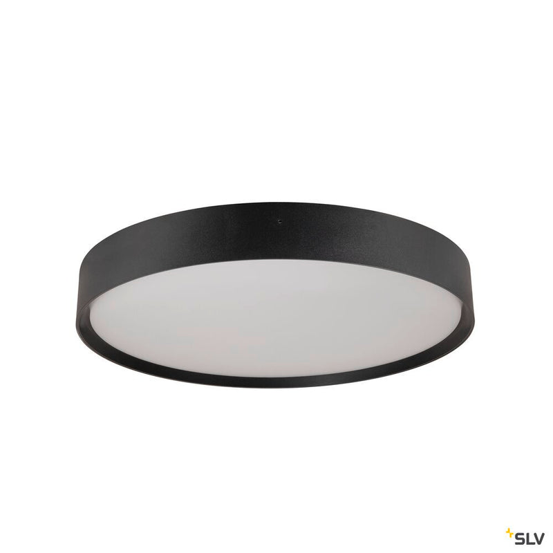 SLV 1008922 DECONA 42, CL, PHASE, Ceiling-mounted light, Round, 3000/4000K, 23 W, Black