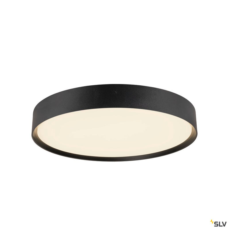SLV 1008922 DECONA 42, CL, PHASE, Ceiling-mounted light, Round, 3000/4000K, 23 W, Black