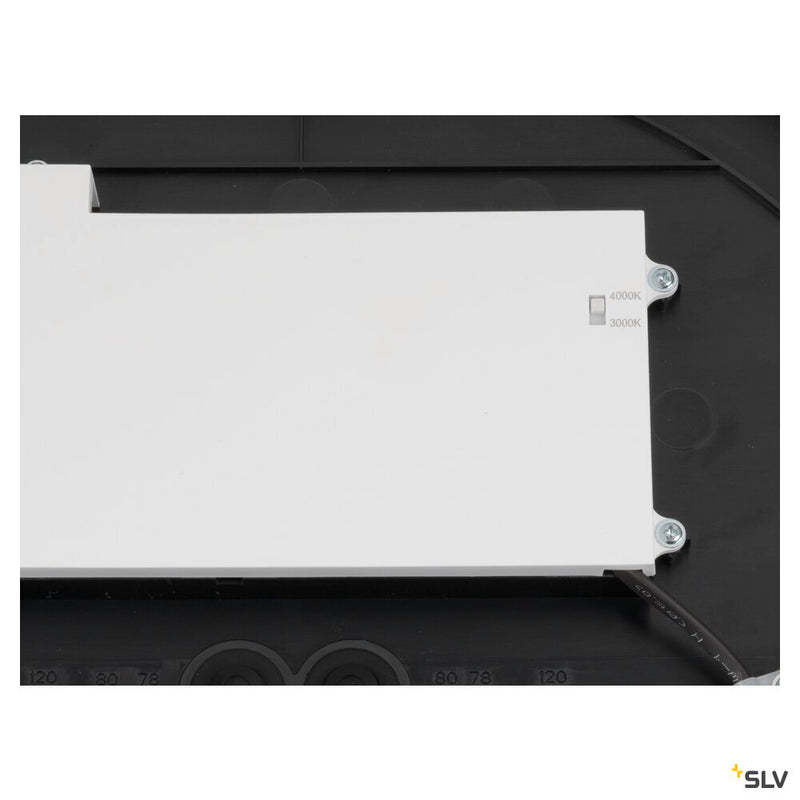 SLV 1008924 DECONA 42, CL, PHASE, Ceiling-mounted light, Round, 3000/4000K, 23 W, Black/gold