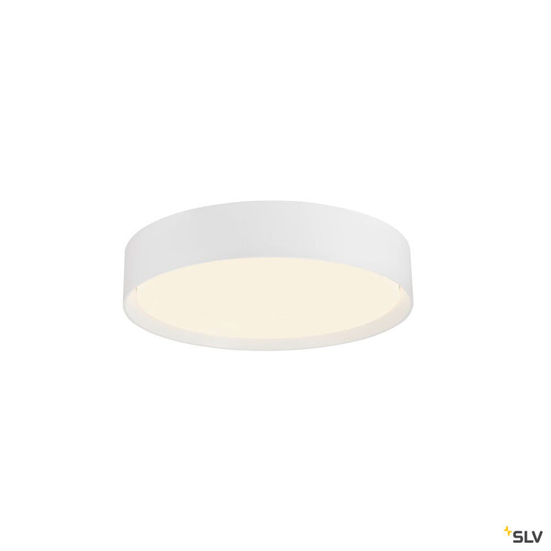 SLV 1008926 DECONA 30, CL, Sensor, Ceiling-mounted light, Round, 3000/4000K, 17 W, White