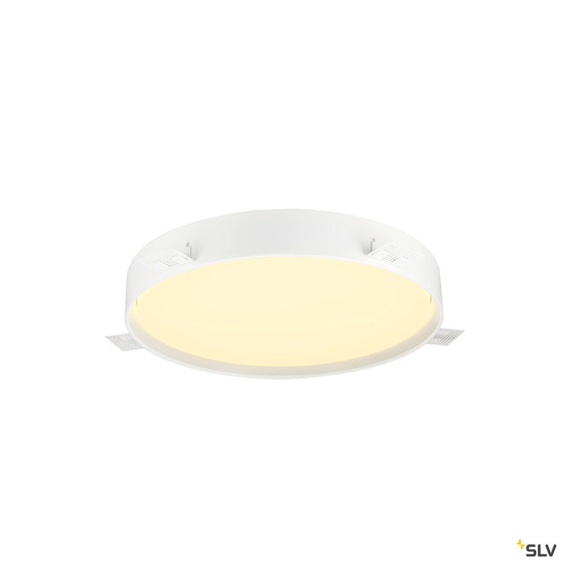 SLV 1008586 DECONA, installation frame, Ø43.3 cm, white