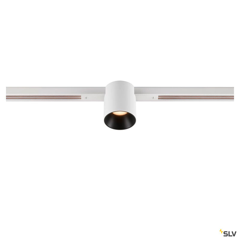 SLV 1008945 FIX-IT!, 48V, DALI, Round, Standard track, Spot, 2700K, 6.6 W, 36°, White/Black