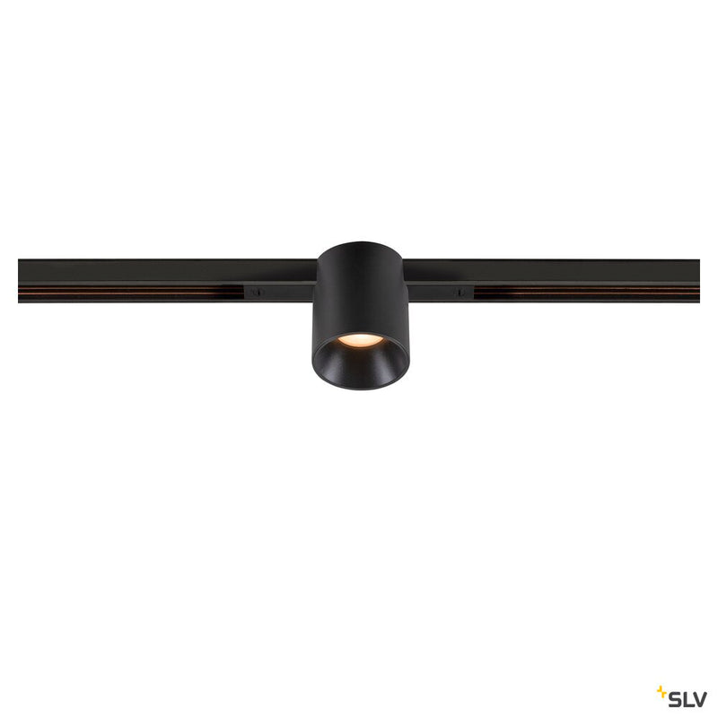 SLV 1008946 FIX-IT!, 48V, DALI, Round, Standard track, Spot, 2700K, 6.6 W, 36°, Black/Black