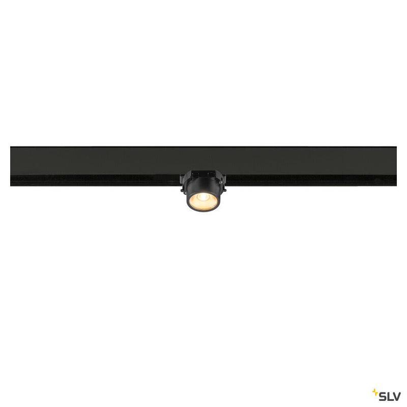 SLV 1008963 FIX-IT!, 48V, DALI, Round, Surface mounted track, Spot, 3000K, 6.6 W, 36°, Gold/Black