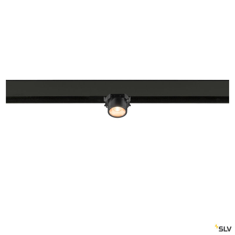 SLV 1008983 FIX-IT!, 48V, DALI, Square, Surface mounted track, Spot, 2700K, 6.6 W, 36°, Gold/Black