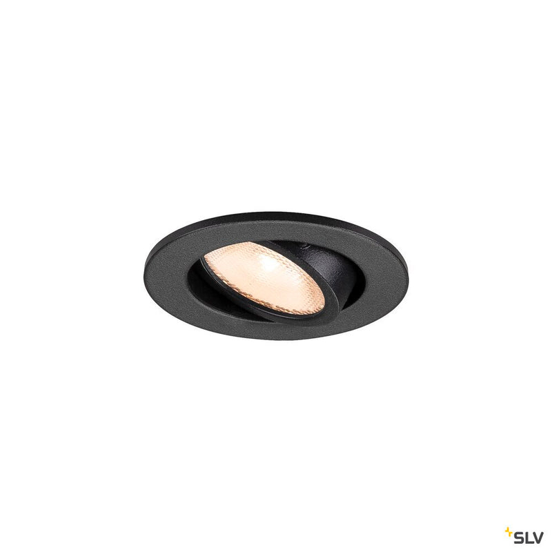 SLV 1009003 NEW TRIA® 45, DL, Round, Recessed ceiling light, 2700 K, 24°, Black