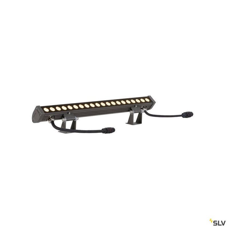 SLV 1009107 GALEN PRO 60, wall-mounted light, 3000 K, 20 W, DALI 2, touch, 54°, anthracite
