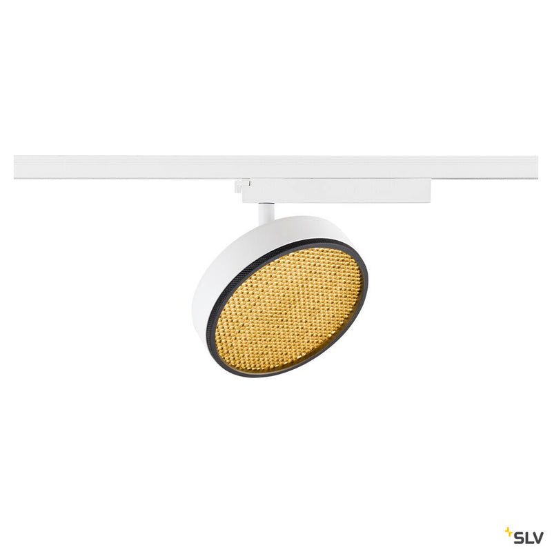 SLV 1009132 GRIP! FLAT, 1~spot, PHASE, round, 2700/3000 K, 16W, white/black