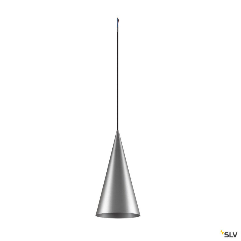 SLV 1009135 MAGICO 20, pendant light, E27, pendant length 180 cm, 1 x max. 10 W, aluminium