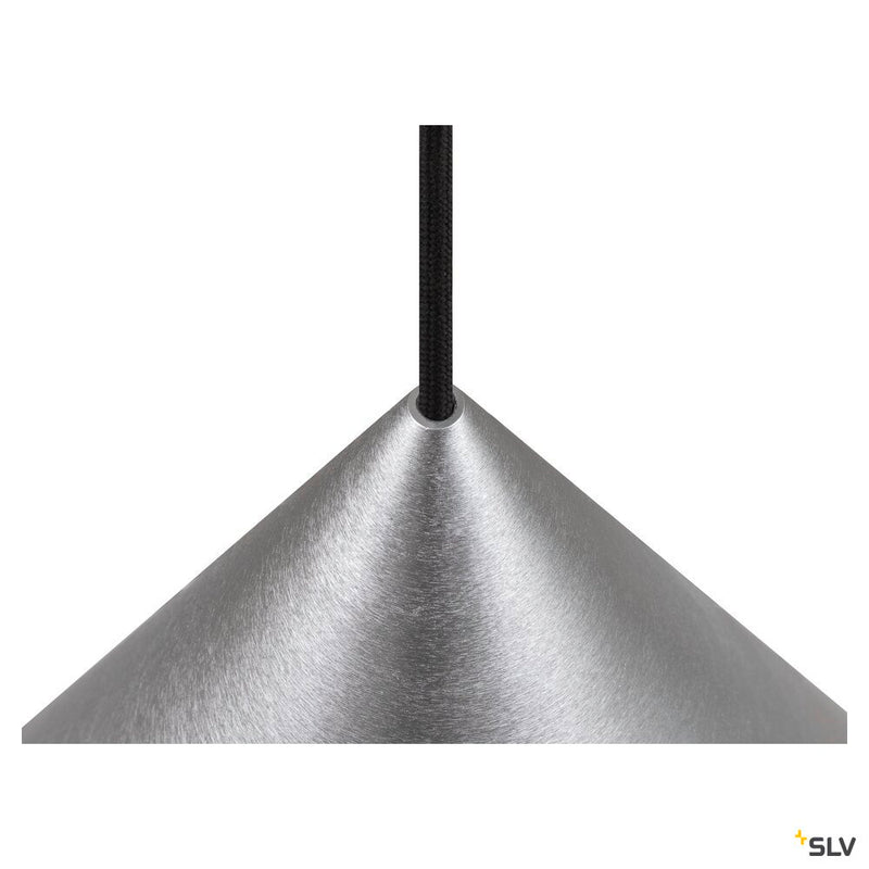 SLV 1009136 MAGICO 38, pendant light, E27, pendant length 180 cm, 1 x max. 10 W, aluminium