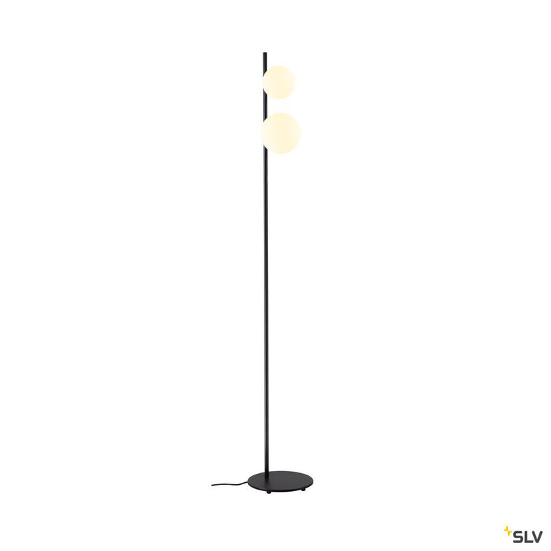SLV 1009142 SUN FL, G9, free-standing lamp, round, 1 x max. 5 W, IP20, black