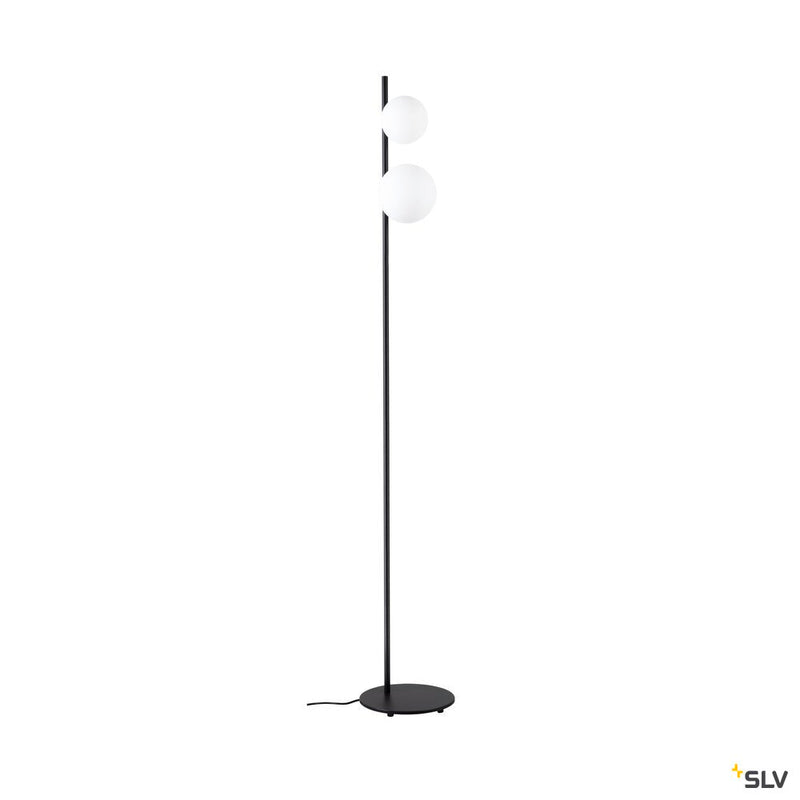 SLV 1009142 SUN FL, G9, free-standing lamp, round, 1 x max. 5 W, IP20, black