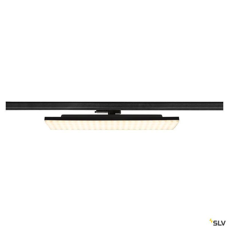 SLV 1009146 SIGHT PANEL, 3~ spot, rectangular, 3000K, 38W, 70°, black