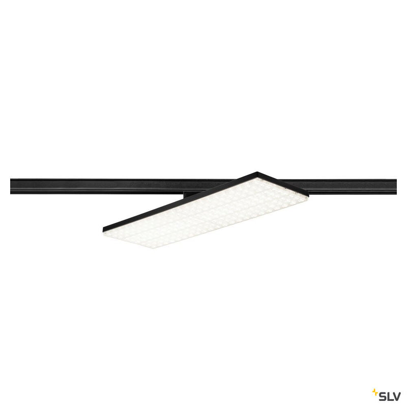 SLV 1009148 SIGHT PANEL, 3~ spot, rectangular, 4000K, 38W, 70°, black