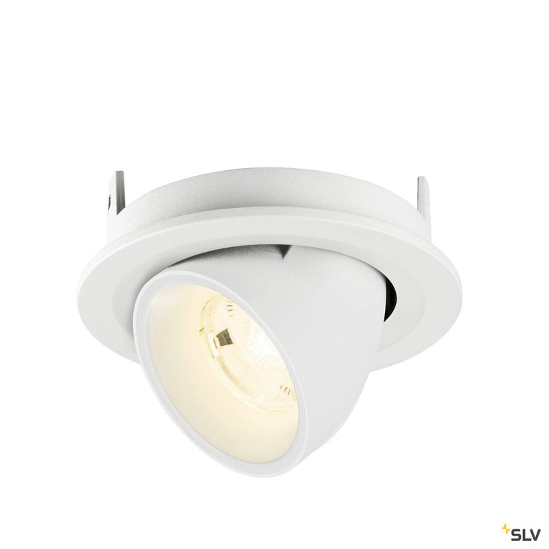 SLV 1009425 NUMINOS® GIMBLE S, Recessed ceiling light, 4000 K, 20°, IP20, round, white