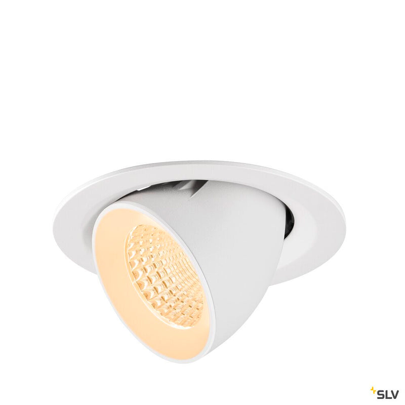 SLV 1009557 NUMINOS® GIMBLE M, Recessed ceiling light, 2700 K, 55°, white