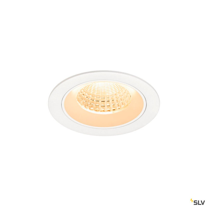 SLV 1009611 NUMINOS® M, Recessed ceiling light, 2700 K, 55°, IP20, round, white