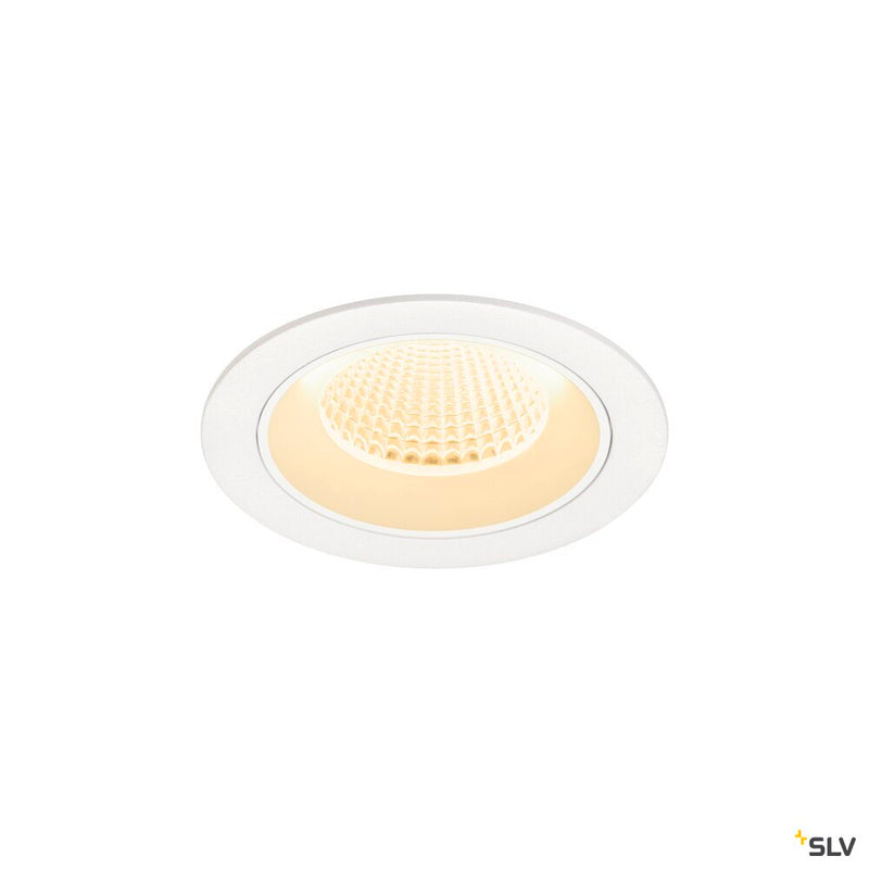 SLV 1009626 MNUMINOS® S, Recessed ceiling light, 3000 K, 40°, IP20, round, white