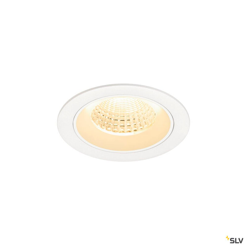 SLV 1009629 NUMINOS® M, Recessed ceiling light, 3000 K, 55°, IP20, round, white