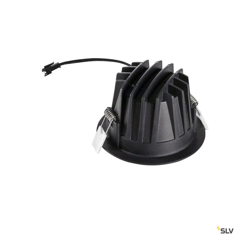 SLV 1009632 NUMINOS® M, Recessed ceiling light, 4000 K, 20°, IP20, round, black / white