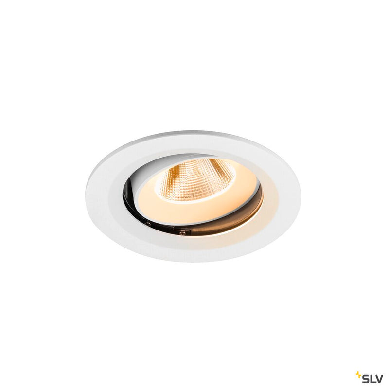 SLV 1009659 NUMINOS® MOVE M, Recessed ceiling light, 2700 K, 20°, IP20, round, white