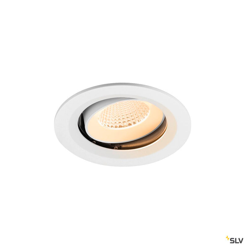 SLV 1009662 NUMINOS® MOVE M, Recessed ceiling light, 2700 K, 40°, IP20, round, white