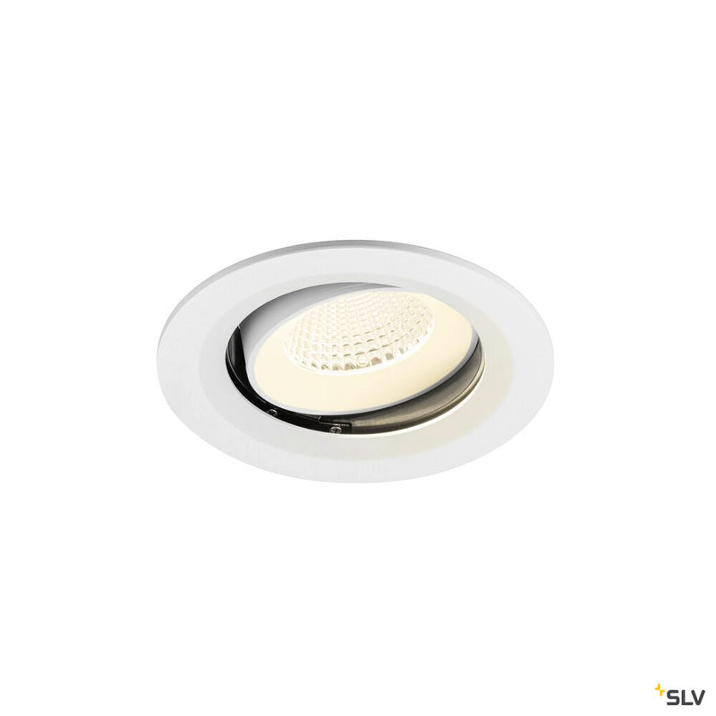 SLV 1009698 NUMINOS® MOVE M, Recessed ceiling light, 4000 K, 40°, IP20, round, white